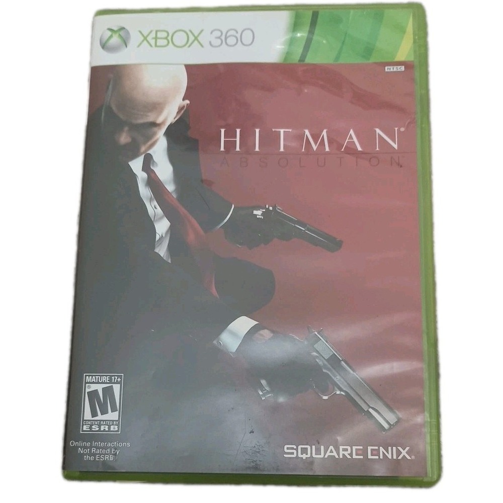 Hitman Absolution Xbox 360 2012 CIB Complete with Manual Tested 91103